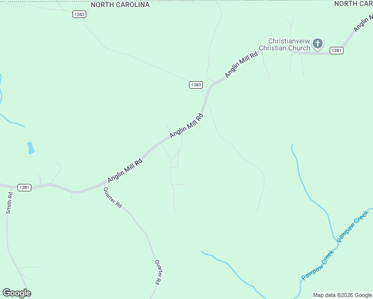 map of restaurants, bars, coffee shops, grocery stores, and more near 978 Anglin Mill Road in Stoneville