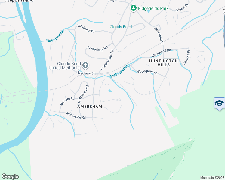 map of restaurants, bars, coffee shops, grocery stores, and more near 1065 Patrick Court in Kingsport