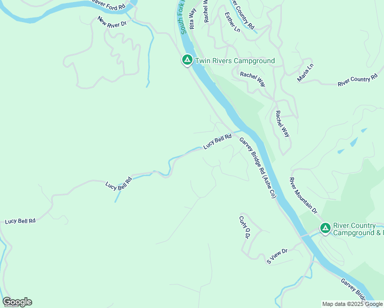 map of restaurants, bars, coffee shops, grocery stores, and more near 1324 Lucy Bell Road in Crumpler