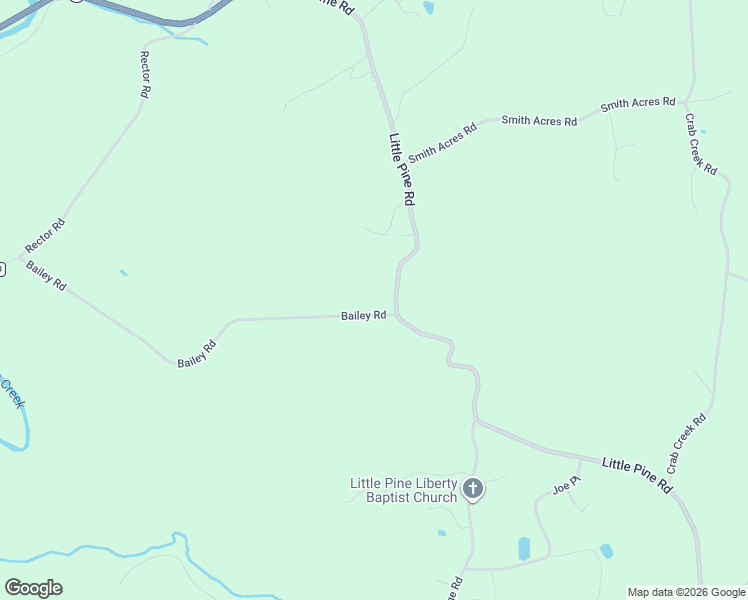 map of restaurants, bars, coffee shops, grocery stores, and more near 2 Bailey Road in Ennice