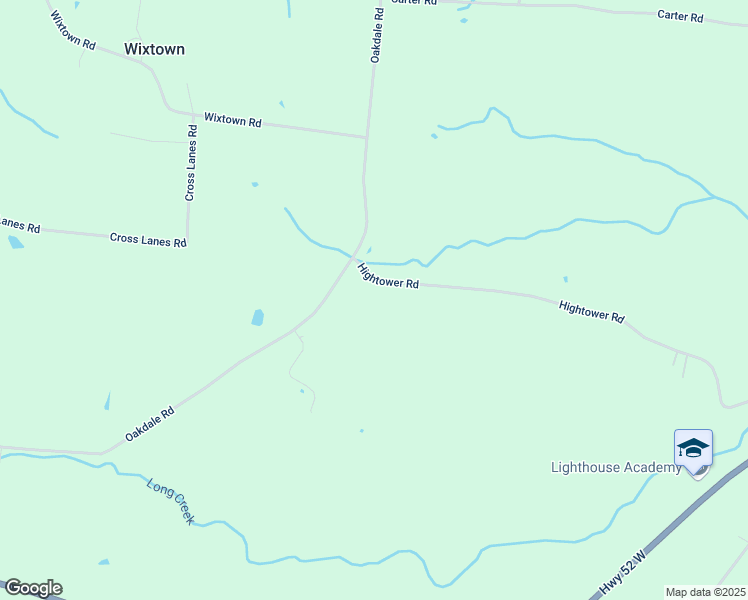 map of restaurants, bars, coffee shops, grocery stores, and more near 1107 Hightower Road in Westmoreland
