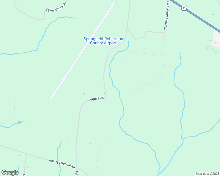 map of restaurants, bars, coffee shops, grocery stores, and more near 4347 Airport Road in Springfield