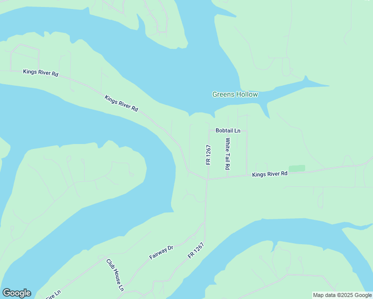 map of restaurants, bars, coffee shops, grocery stores, and more near 26704 Kings River Road in Shell Knob