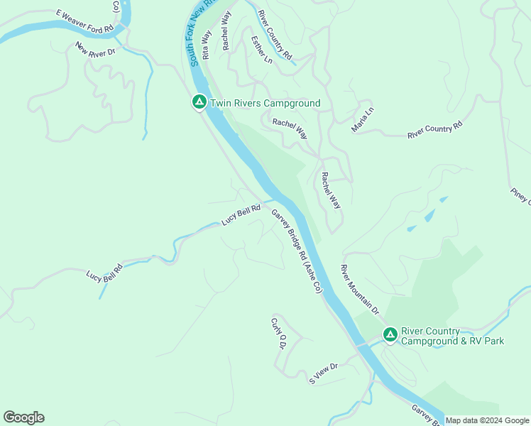 map of restaurants, bars, coffee shops, grocery stores, and more near 1536 Lucy Bell Road in Crumpler