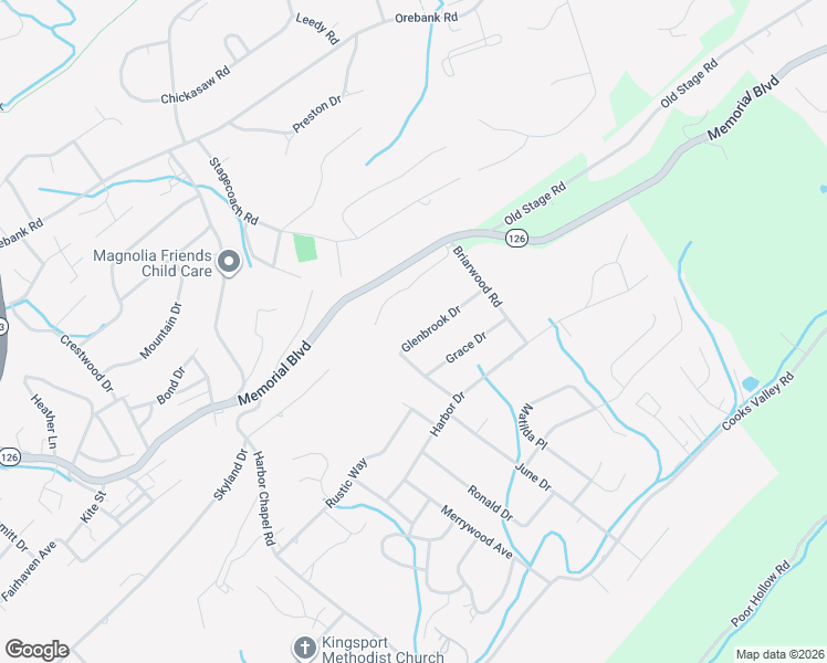 map of restaurants, bars, coffee shops, grocery stores, and more near in Kingsport