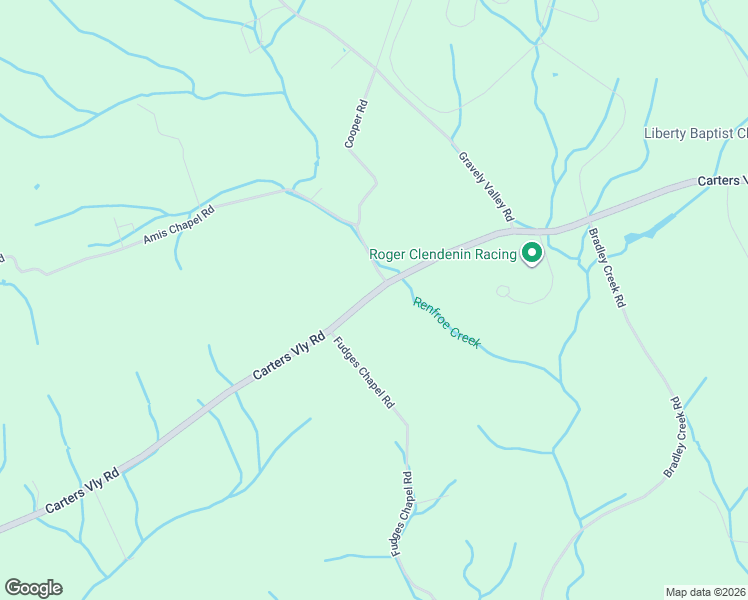 map of restaurants, bars, coffee shops, grocery stores, and more near 2231-2407 W Carters Valley Rd in Surgoinsville