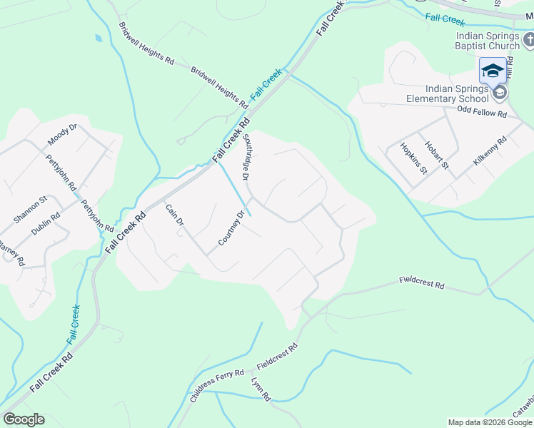 map of restaurants, bars, coffee shops, grocery stores, and more near 208 Southridge Drive in Blountville