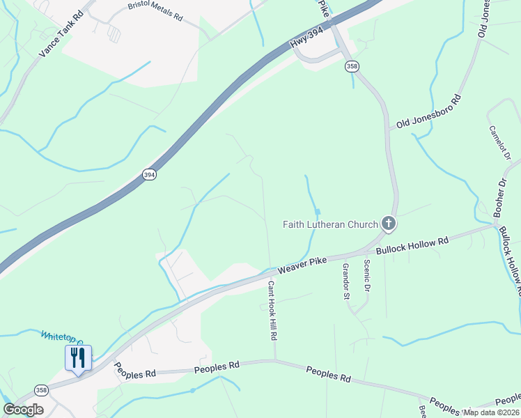 map of restaurants, bars, coffee shops, grocery stores, and more near 512-526 Cant Hook Hill Rd in Bristol