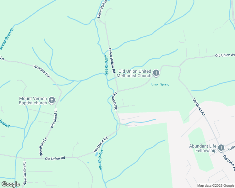 map of restaurants, bars, coffee shops, grocery stores, and more near 895 Old Union Road in Church Hill