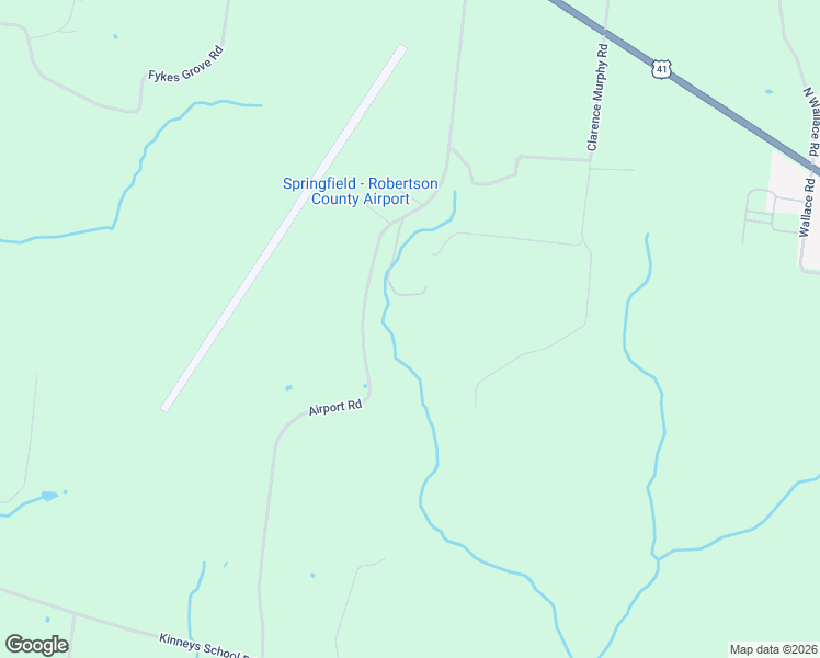map of restaurants, bars, coffee shops, grocery stores, and more near 4999 Airport Road in Springfield