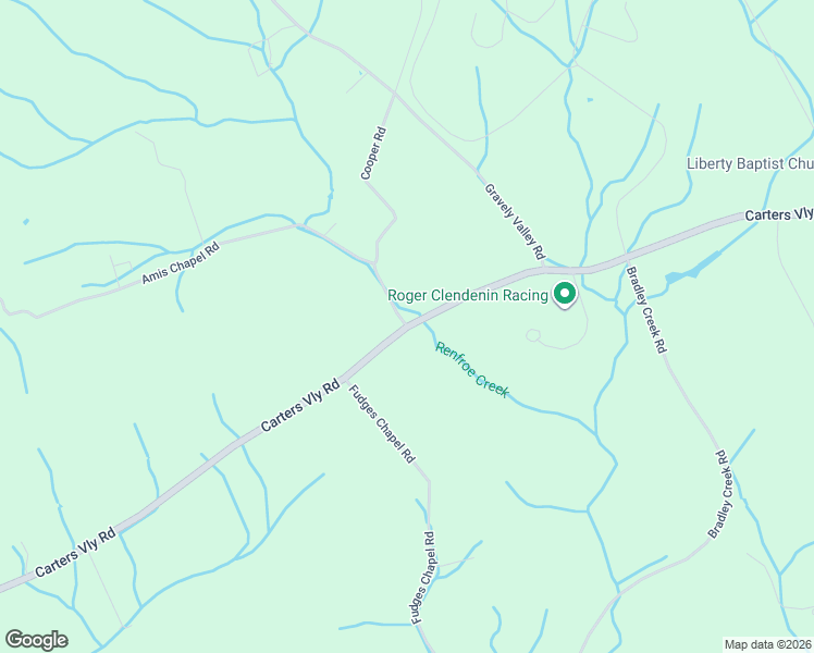 map of restaurants, bars, coffee shops, grocery stores, and more near 2600 Carters Valley Road in Surgoinsville