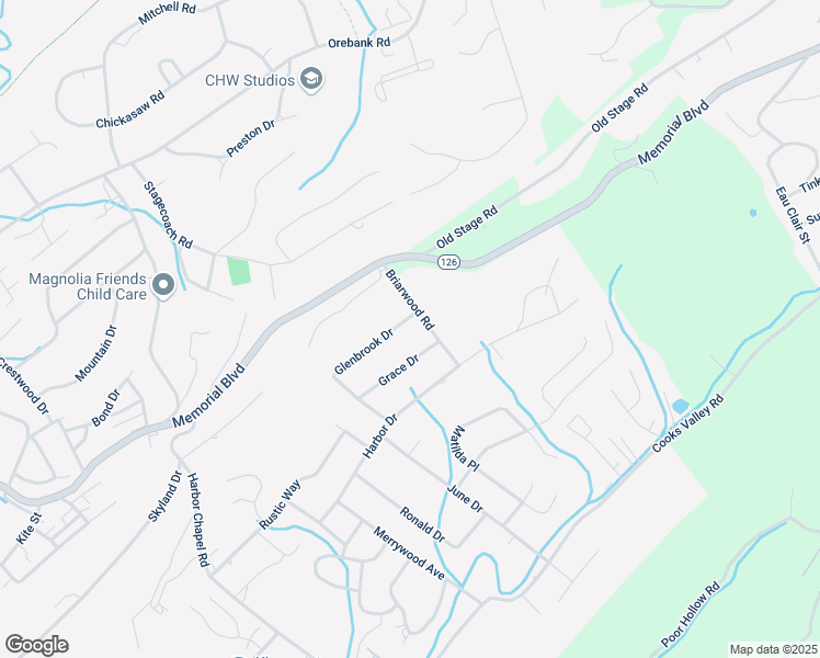 map of restaurants, bars, coffee shops, grocery stores, and more near 4531 Glenbrook Drive in Kingsport