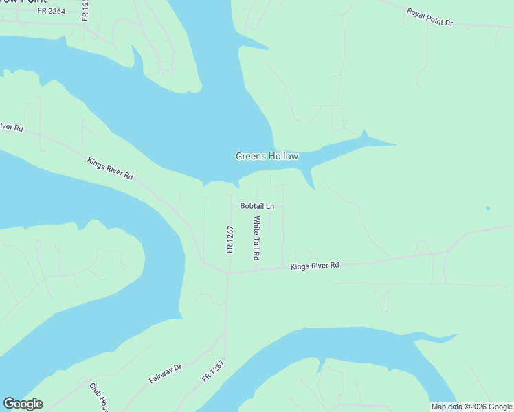 map of restaurants, bars, coffee shops, grocery stores, and more near 27101 White Tail Road in Shell Knob