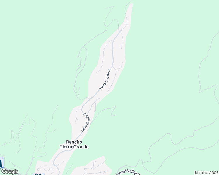 map of restaurants, bars, coffee shops, grocery stores, and more near 25530 Vía Paloma in Carmel