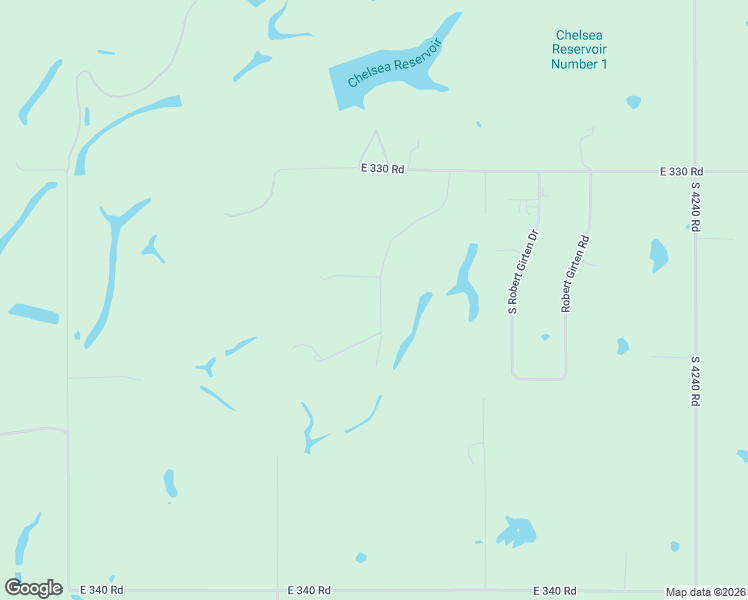 map of restaurants, bars, coffee shops, grocery stores, and more near 5205 South 4235 Road in Chelsea