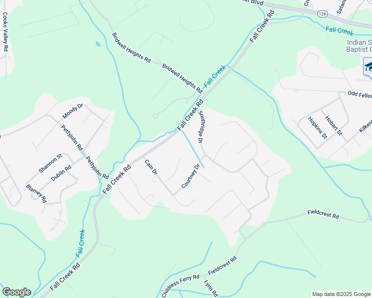 map of restaurants, bars, coffee shops, grocery stores, and more near 371 Glasgow Lane in Blountville