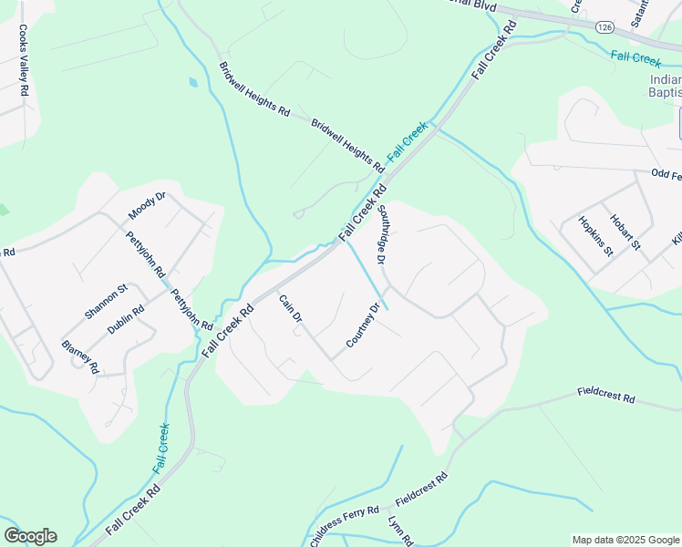 map of restaurants, bars, coffee shops, grocery stores, and more near 371 Glasgow Lane in Blountville