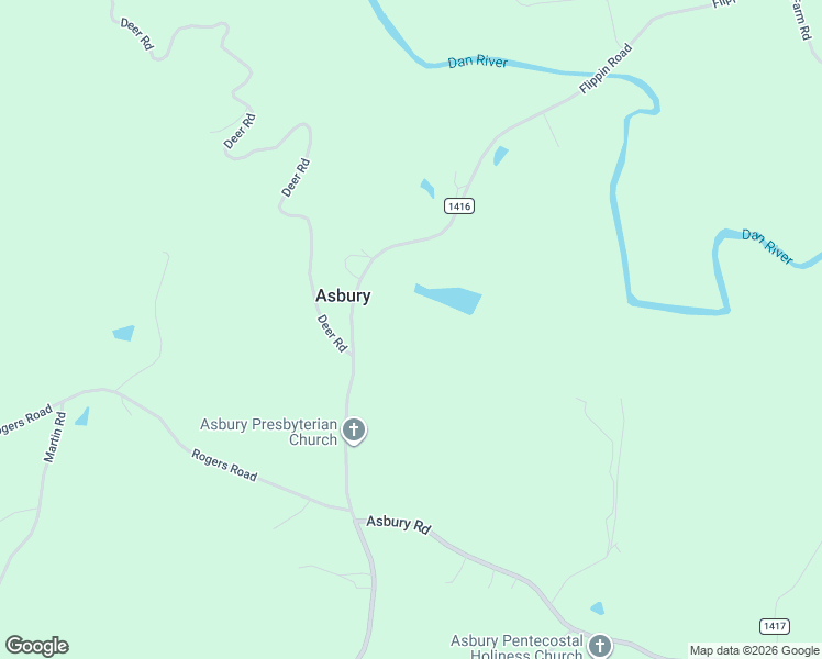 map of restaurants, bars, coffee shops, grocery stores, and more near 1204 Flippin Road in Mount Airy