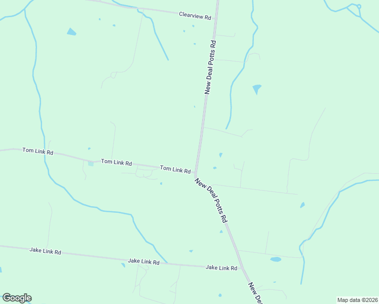 map of restaurants, bars, coffee shops, grocery stores, and more near 721 New Deal Potts Road in Cottontown