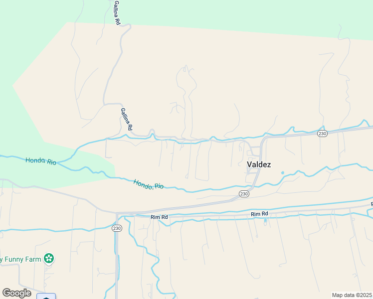 map of restaurants, bars, coffee shops, grocery stores, and more near Gallina Road in Arroyo Seco
