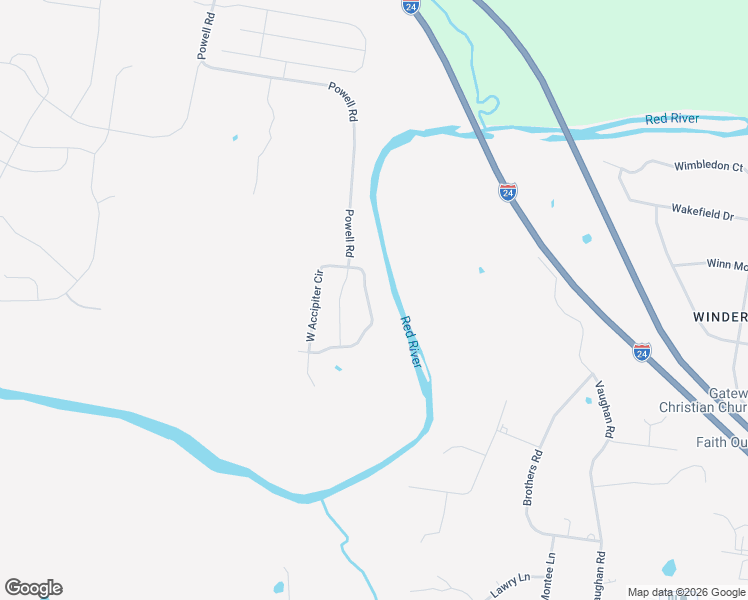 map of restaurants, bars, coffee shops, grocery stores, and more near 829 East Accipiter Circle in Clarksville