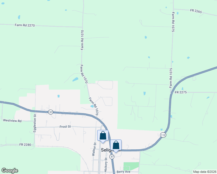 map of restaurants, bars, coffee shops, grocery stores, and more near 7746 Blockade Village South in Seligman