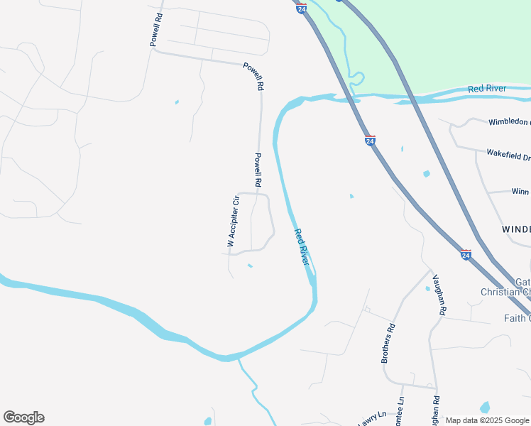 map of restaurants, bars, coffee shops, grocery stores, and more near 824 East Accipiter Circle in Clarksville