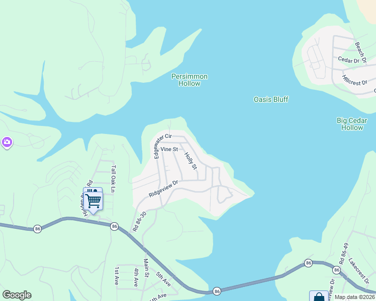map of restaurants, bars, coffee shops, grocery stores, and more near 196 Holly Street in Ridgedale