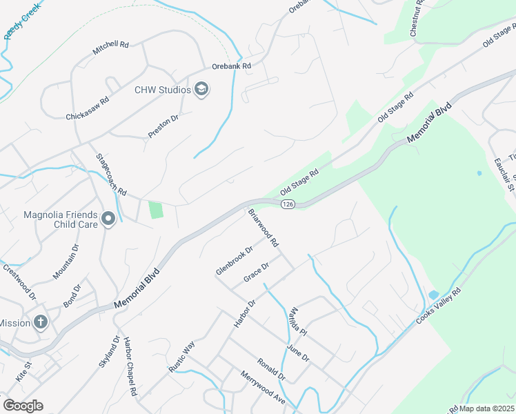 map of restaurants, bars, coffee shops, grocery stores, and more near 4605 Memorial Boulevard in Kingsport