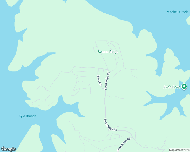 map of restaurants, bars, coffee shops, grocery stores, and more near 3377 Swan Ridge in Hilham