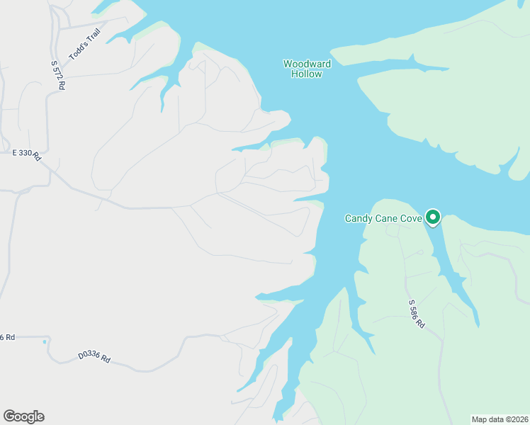 map of restaurants, bars, coffee shops, grocery stores, and more near East 332 Loop in Jay