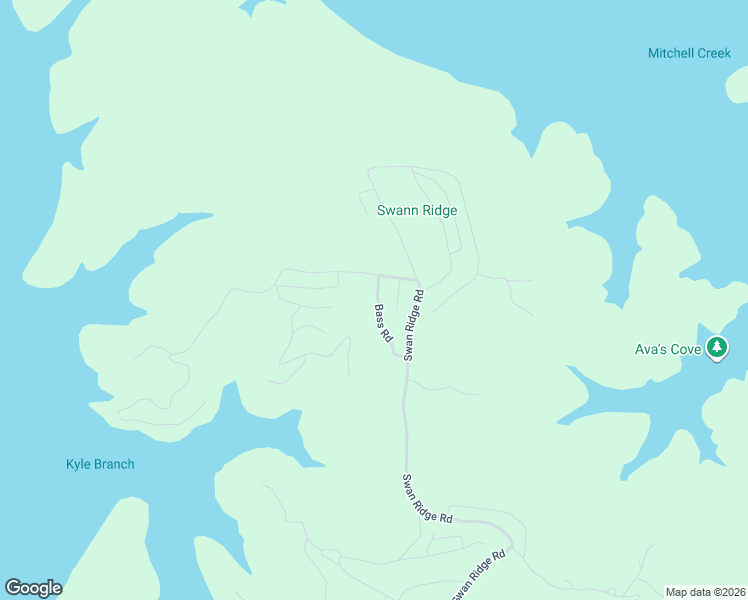 map of restaurants, bars, coffee shops, grocery stores, and more near 3377 Swan Ridge in Hilham