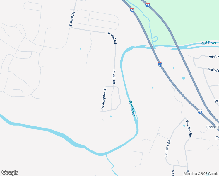 map of restaurants, bars, coffee shops, grocery stores, and more near 709 West Accipiter Circle in Clarksville