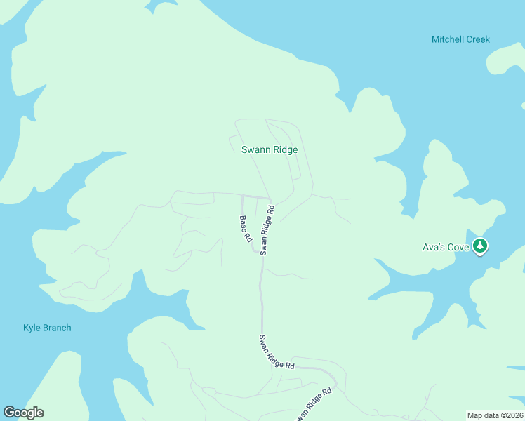 map of restaurants, bars, coffee shops, grocery stores, and more near 3377 Swan Ridge in Hilham