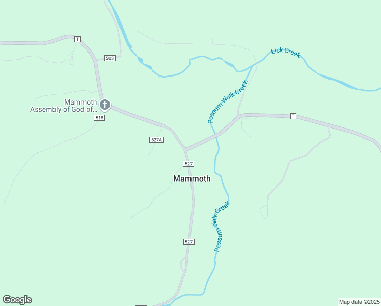 map of restaurants, bars, coffee shops, grocery stores, and more near 61 County Road 527 in Gainesville
