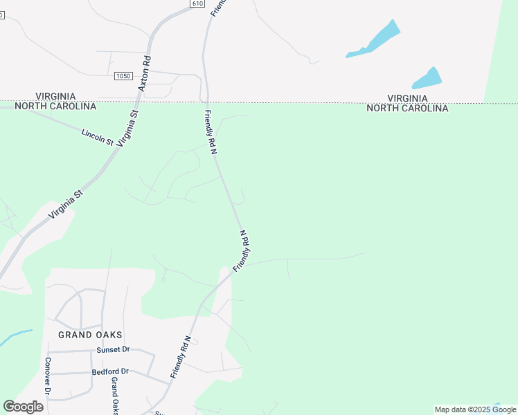 map of restaurants, bars, coffee shops, grocery stores, and more near 1140 Friendly Road in Eden