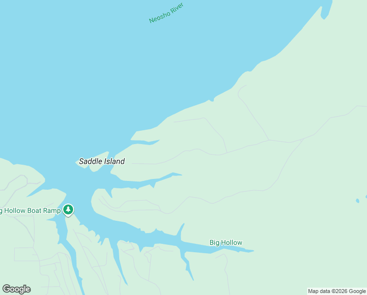 map of restaurants, bars, coffee shops, grocery stores, and more near 54398 East 328 Road in Jay