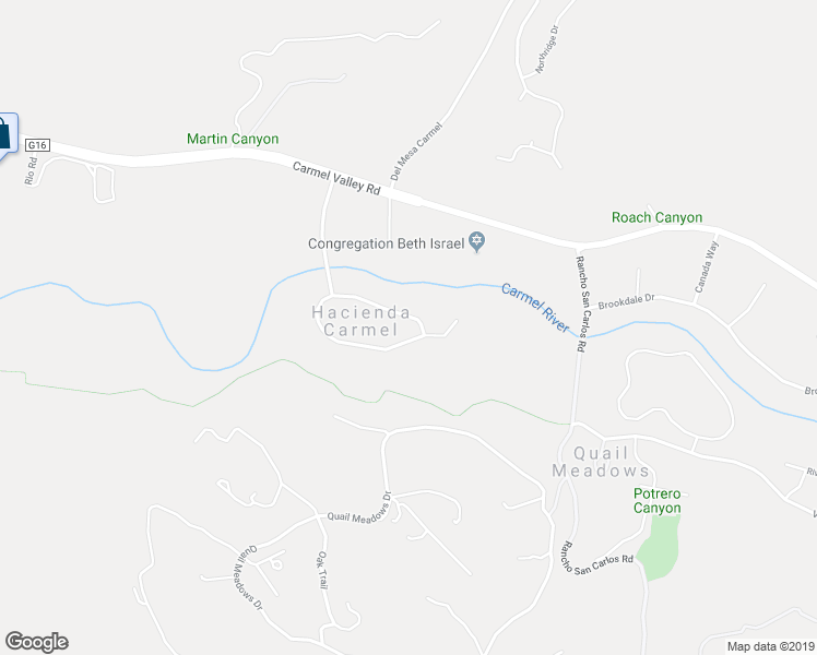 map of restaurants, bars, coffee shops, grocery stores, and more near 80 Hacienda Carmel in Carmel