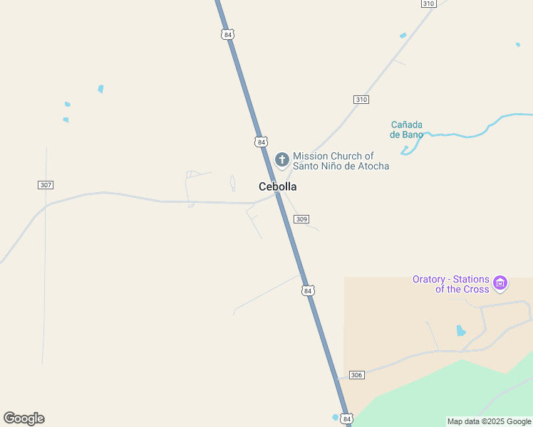 map of restaurants, bars, coffee shops, grocery stores, and more near 24305 U.S. 84 in Cebolla