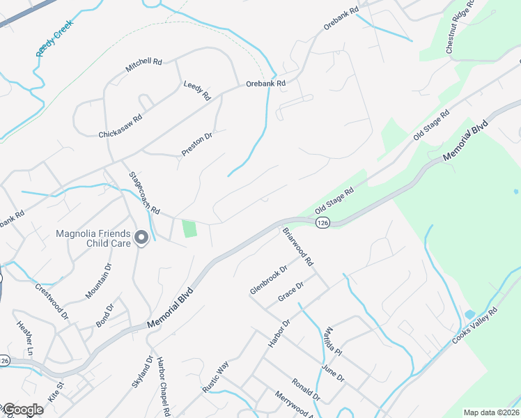 map of restaurants, bars, coffee shops, grocery stores, and more near 4521 Stagecoach Road in Kingsport