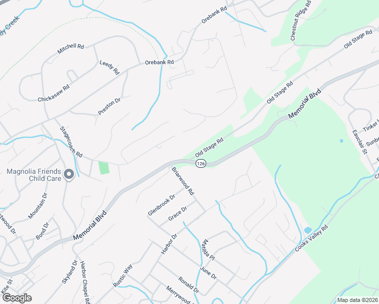 map of restaurants, bars, coffee shops, grocery stores, and more near 4500 Old Stage Road in Kingsport