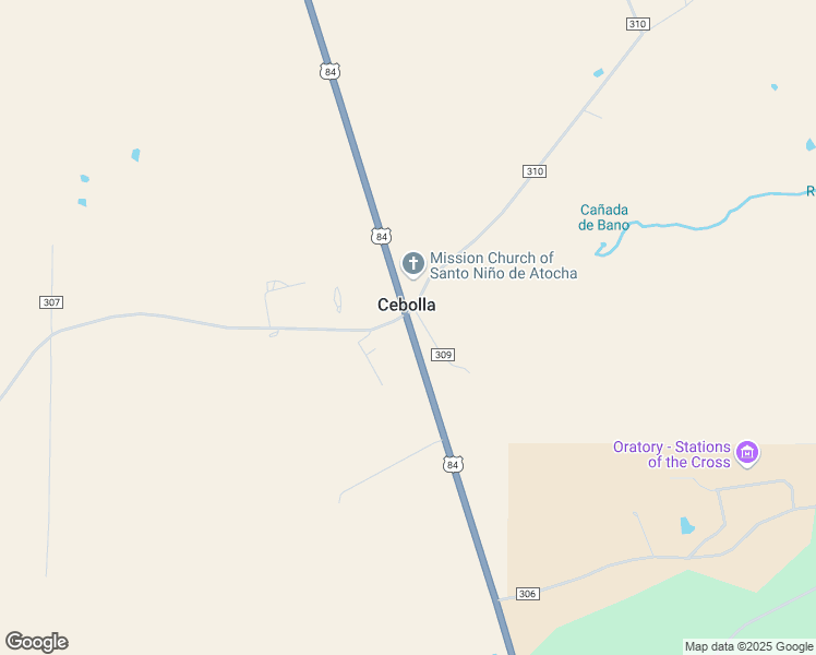 map of restaurants, bars, coffee shops, grocery stores, and more near 24305 U.S. 84 in Cebolla