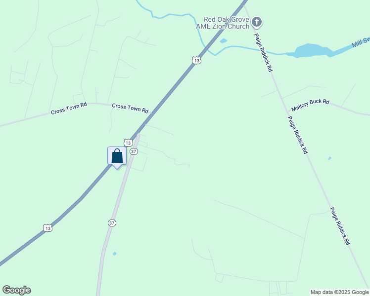 map of restaurants, bars, coffee shops, grocery stores, and more near 6 North Carolina 37 in Gates