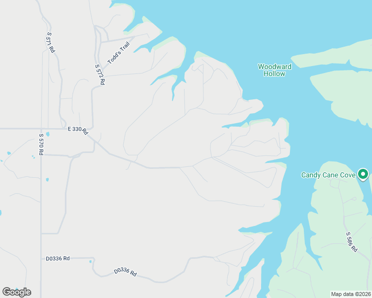 map of restaurants, bars, coffee shops, grocery stores, and more near 574 Road in Jay