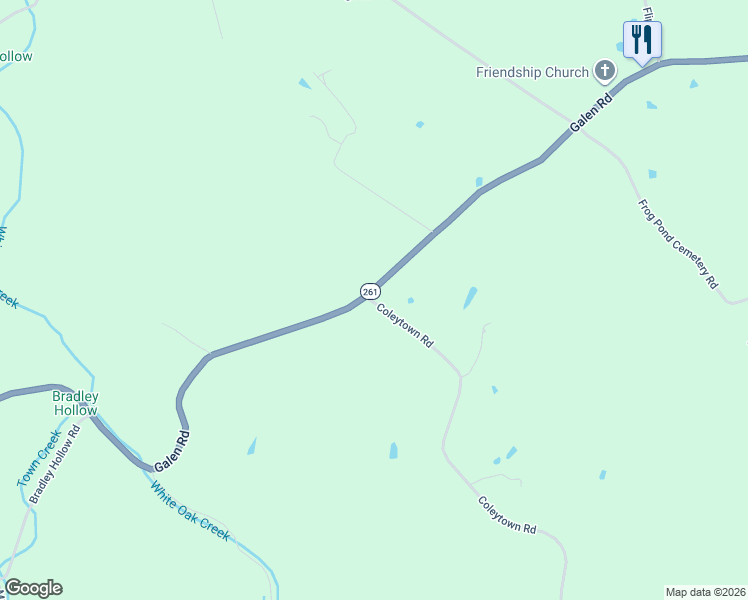 map of restaurants, bars, coffee shops, grocery stores, and more near 3004 Galen Road in Lafayette