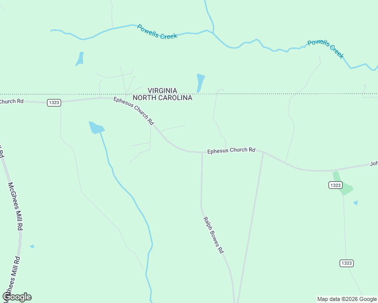 map of restaurants, bars, coffee shops, grocery stores, and more near State Road 1323 in Person County