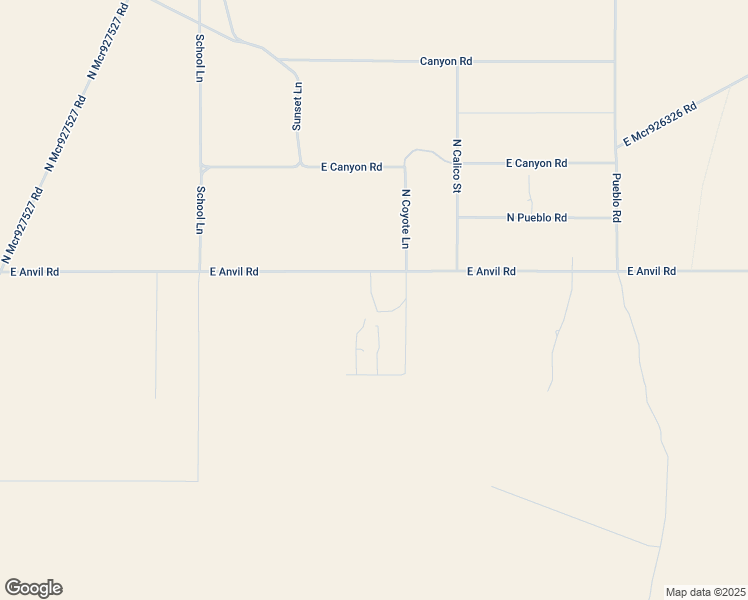 map of restaurants, bars, coffee shops, grocery stores, and more near 2417 East Anvil Road in Amargosa Valley