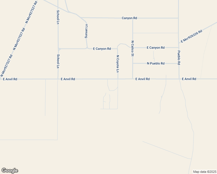 map of restaurants, bars, coffee shops, grocery stores, and more near 2417 East Anvil Road in Amargosa Valley