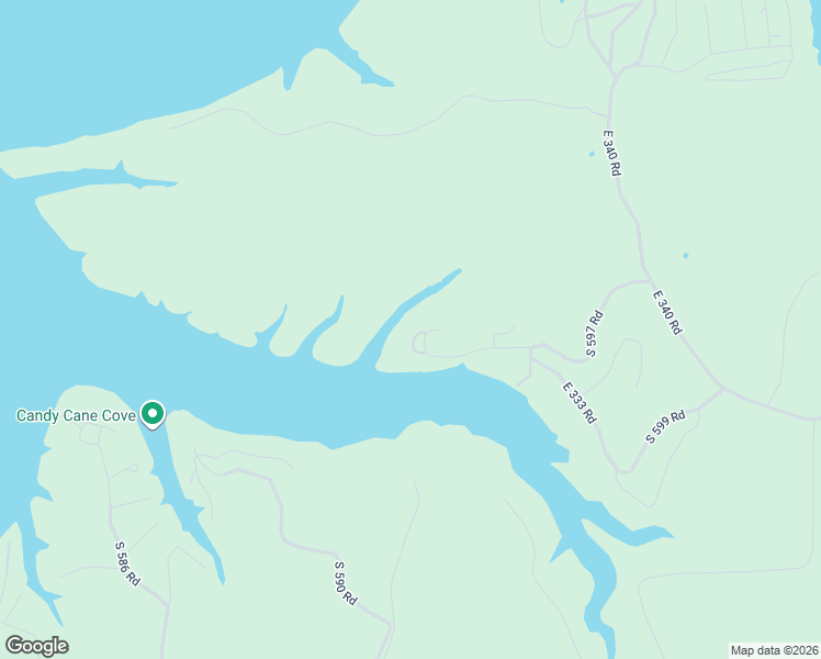 map of restaurants, bars, coffee shops, grocery stores, and more near 59001 East 325 Lane in Grove