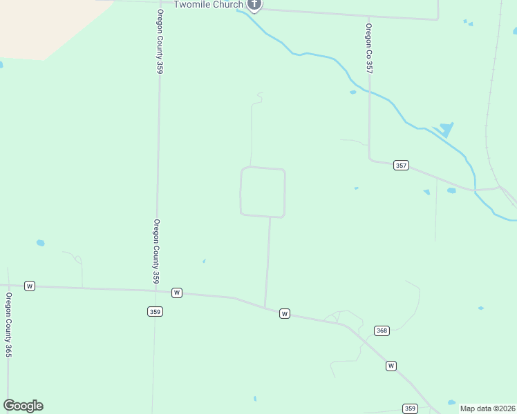 map of restaurants, bars, coffee shops, grocery stores, and more near Gulf Lane in Thayer